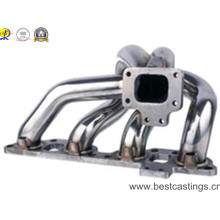 Ss304 Precision Casting Stainless Steel Exhaust Manifold